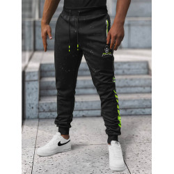 Vyriškos juodos laisvalaikio kelnės Holand