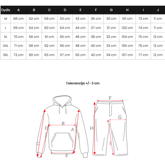 Vyriškas baltos spalvos  laisvalaikio kostiumas Matin O/FF3781AB