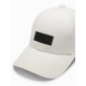 Unisex balta kepurė Grid V2 OM-ACCS-0104 - Aksesuarai vyrams Unisex balta kepurė Grid V2 OM-ACCS-0104