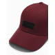 Unisex bordo kepurė Grid V8 OM-ACCS-0104 - Aksesuarai vyrams Unisex bordo kepurė Grid V8 OM-ACCS-0104