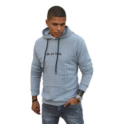 Pilkas vyriškas džemperis Fly