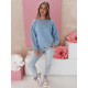 Women's blue jumper Flori RY2764 - Jumpers Women's blue jumper Flori RY2764