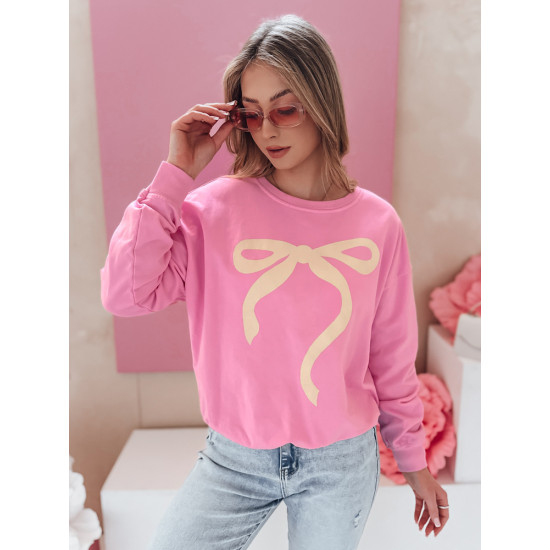 Women's pink jumper Cute BY1375