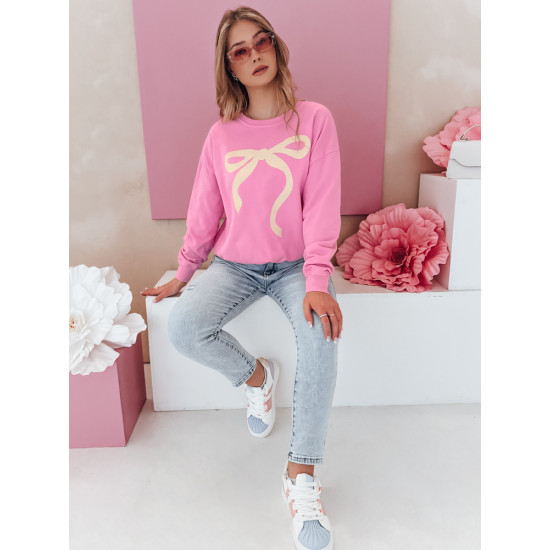 Women's pink jumper Cute BY1375