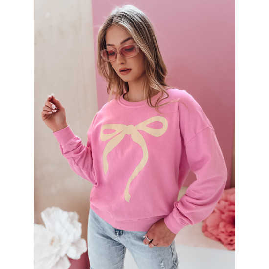 Women's pink jumper Cute BY1375