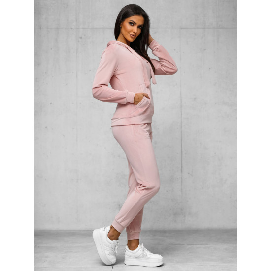 Moteriškas rožinis veliūrinis komplektas Merlin JS/35C1612/20