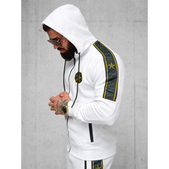 Vyriškas baltas sportinis komplektas Super O/FF3562AB