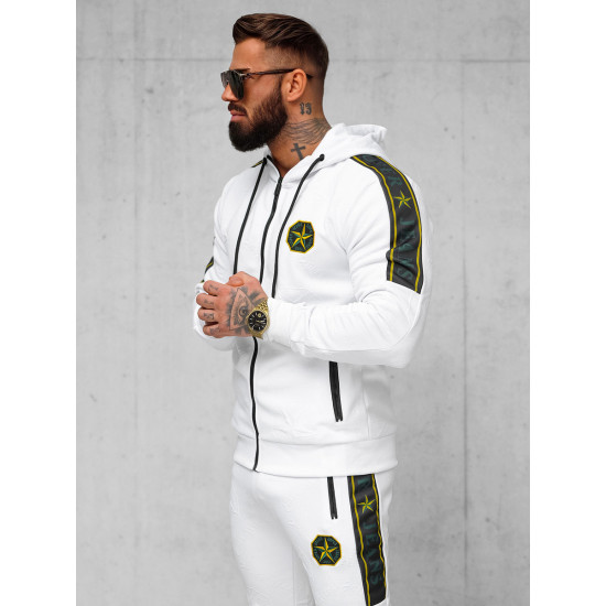 Vyriškas baltas sportinis komplektas Super O/FF3562AB