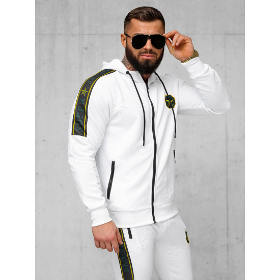 Vyriškas baltas sportinis komplektas Super O/FF3562AB