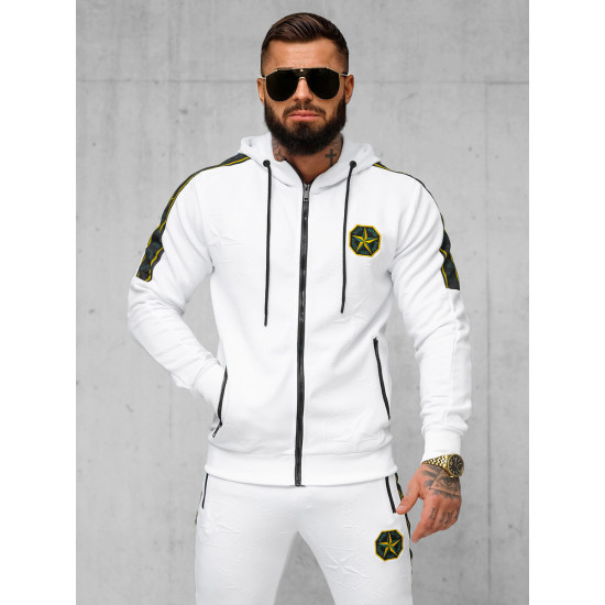 Vyriškas baltas sportinis komplektas Super O/FF3562AB