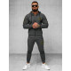 Vyriškas tamsiai pilkas sportinis komplektas Super O/FF3562AB