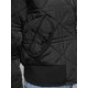 Moteriška juoda bomber stiliaus striukė Morin JS/16M9227/392 - Moterims Moteriška juoda bomber stiliaus striukė Morin JS/16M9227/392