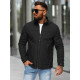 Vyriška juoda striukė Emil JS/62M9508/392 - Vyriški rūbai Vyriška juoda striukė Emil JS/62M9508/392