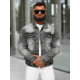 Men's black denim jacket Manti NB/MJ529N - For men Men's black denim jacket Manti NB/MJ529N