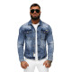 Men's blue denim jacket Manti