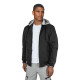 Men's black hooded jacket Stefun TX5010