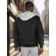 Men's black hooded jacket Stefun TX5010