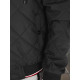 Men's black hooded jacket Stefun TX5010