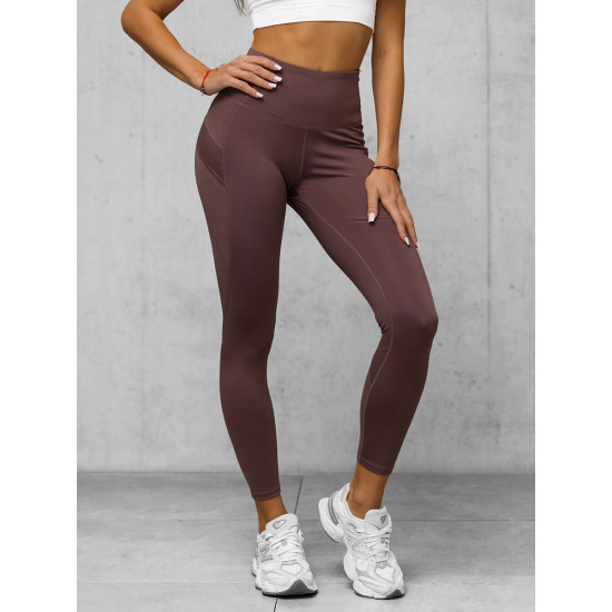 Moteriškos bordo spalvos kelnės Azert JS/XY24017L - Džinsai ir Kelnės Moteriškos bordo spalvos kelnės Azert JS/XY24017L
