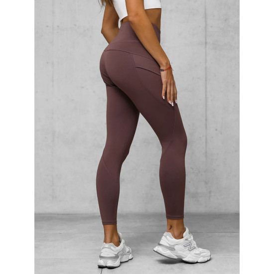 Moteriškos bordo spalvos kelnės Azert JS/XY24017L - Džinsai ir Kelnės Moteriškos bordo spalvos kelnės Azert JS/XY24017L