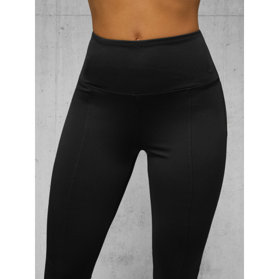 Women's black trousers Karin JS/XY23008L - Jeans and Trousers Women's black trousers Karin JS/XY23008L