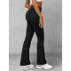 Women's black trousers Karin JS/XY23008L - Jeans and Trousers Women's black trousers Karin JS/XY23008L