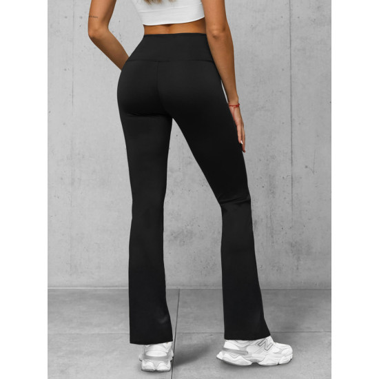 Women's black trousers Karin JS/XY23008L - Jeans and Trousers Women's black trousers Karin JS/XY23008L