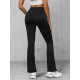Women's black trousers Karin JS/XY23008L - Jeans and Trousers Women's black trousers Karin JS/XY23008L