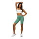 Women's mint coloured biker shorts Neli JS/XY24004S - For women Women's mint coloured biker shorts Neli JS/XY24004S