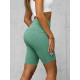 Women's mint coloured biker shorts Neli JS/XY24004S - For women Women's mint coloured biker shorts Neli JS/XY24004S