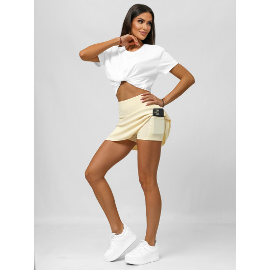Women's brownish skirt-shorts Active JS/17K568/1 - For women Women's brownish skirt-shorts Active JS/17K568/1