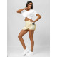 Women's brownish skirt-shorts Active JS/17K568/1 - For women Women's brownish skirt-shorts Active JS/17K568/1