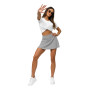 Naisten harmaat hame-shortsit Active