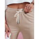 Women's casual brown trousers Relax UY2403 - Jeans and Trousers Women's casual brown trousers Relax UY2403