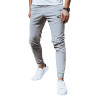 Men's light grey casual trousers Denil