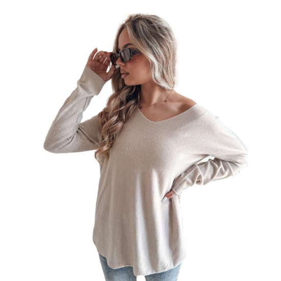 Women's brown thin sweater Otilija MY2441 - For women Women's brown thin sweater Otilija MY2441