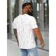 Men's white shirt Milan O/MPO3443 - T-shirt Men's white shirt Milan O/MPO3443