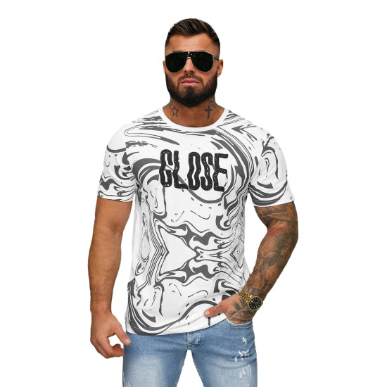Men's white shirt Close O/MPO3470 - T-shirt Men's white shirt Close O/MPO3470