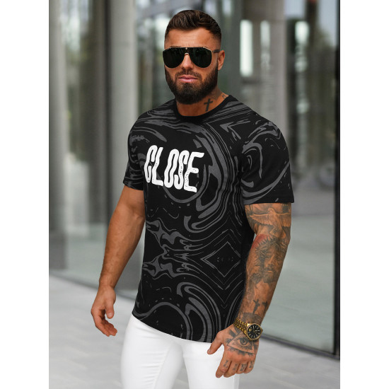 Men's black shirt Close O/MPO3470 - T-shirt Men's black shirt Close O/MPO3470