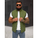 Men's khaki waistcoat Edoar JS/31M5062/136 - For men Men's khaki waistcoat Edoar JS/31M5062/136