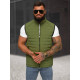 Men's khaki waistcoat Edoar JS/31M5062/136 - For men Men's khaki waistcoat Edoar JS/31M5062/136