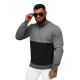 Men's dark grey jumper Feder JS/8B1305/5 - Men's Sweaters| Sweaters online Men's dark grey jumper Feder JS/8B1305/5