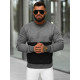 Men's dark grey jumper Feder JS/8B1305/5 - Men's Sweaters| Sweaters online Men's dark grey jumper Feder JS/8B1305/5