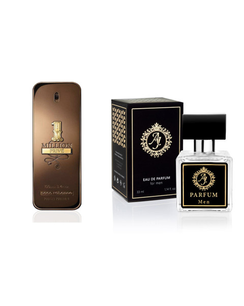 AJ Deluxe Nr412 kvepalai įkvėpti Paco Rabanne - One Million Prive 50 ml