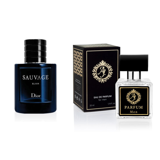 AJ Deluxe Nr485 kvepalai įkvėpti Dior - Sauvage Elixir 33 ml AJDeluxe485-33 - AJ Deluxe AJ Deluxe Nr485 kvepalai įkvėpti Dior - Sauvage Elixir 33 ml AJDeluxe485-33 French Perfumes