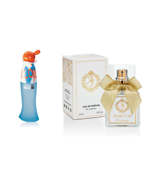 AJ Deluxe Nr6 kvepalai įkvėpti Moschino - I Love Love 33 ml
