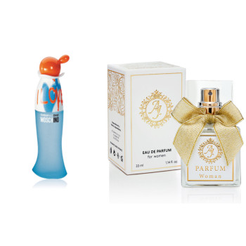 AJ Deluxe Nr6 perfume inspired by Moschino - I Love Love Love 50 ml
