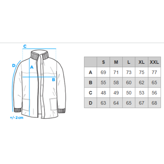 Men's dark grey jacket Inito V2 OM-JANP-0194