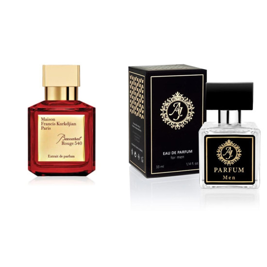 AJ Deluxe Nr751 kvepalai įkvėpti Kurkdjian - Baccarat Rouge 540 Extrait (UNISEX) 33 ml AJDeluxe751-33 - AJ Deluxe AJ Deluxe Nr751 kvepalai įkvėpti Kurkdjian - Baccarat Rouge 540 Extrait (UNISEX) 33 ml AJDeluxe751-33 French Perfumes