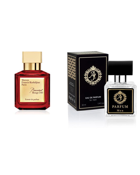 AJ Deluxe Nr751 kvepalai įkvėpti Kurkdjian - Baccarat Rouge 540 Extrait (UNISEX) 50 ml